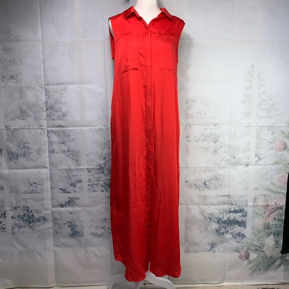 Chico’s BLACK LABEL Silky Utility Modern Midi Dress - Picture 5 of 16